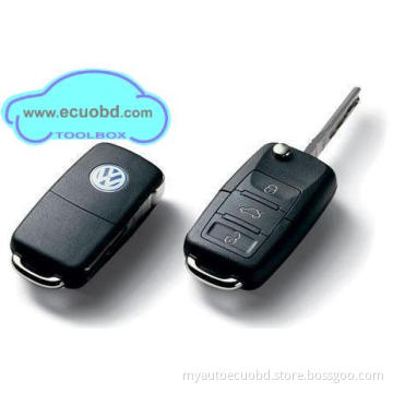 Free Shipping Volkswagen 3 Button Remote Control Transponder Key
